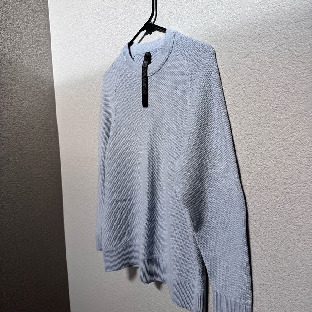 lululemon athletica Men’s Crewneck Sweater - Light Blue - Picture 7 of 11